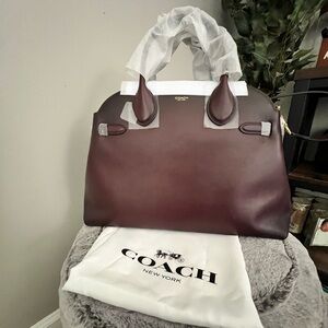 NWT Coach Soft Empire Carryall Bag 40